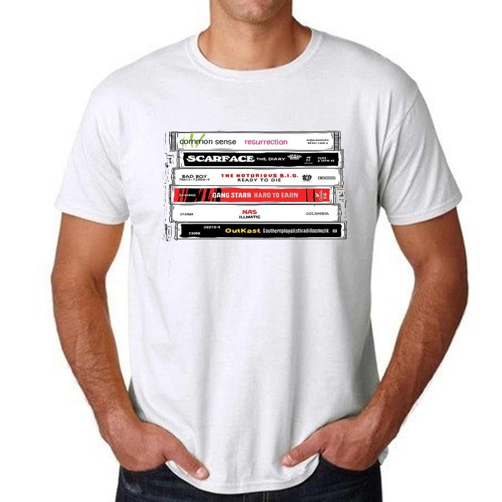 Common Scarface Notorious Big T Shirt Outkast Nas